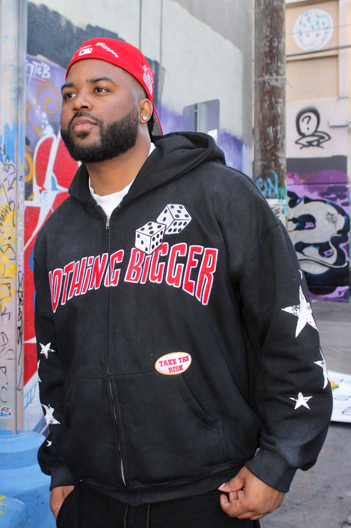 Take The RIsk Zip Up Hoodie