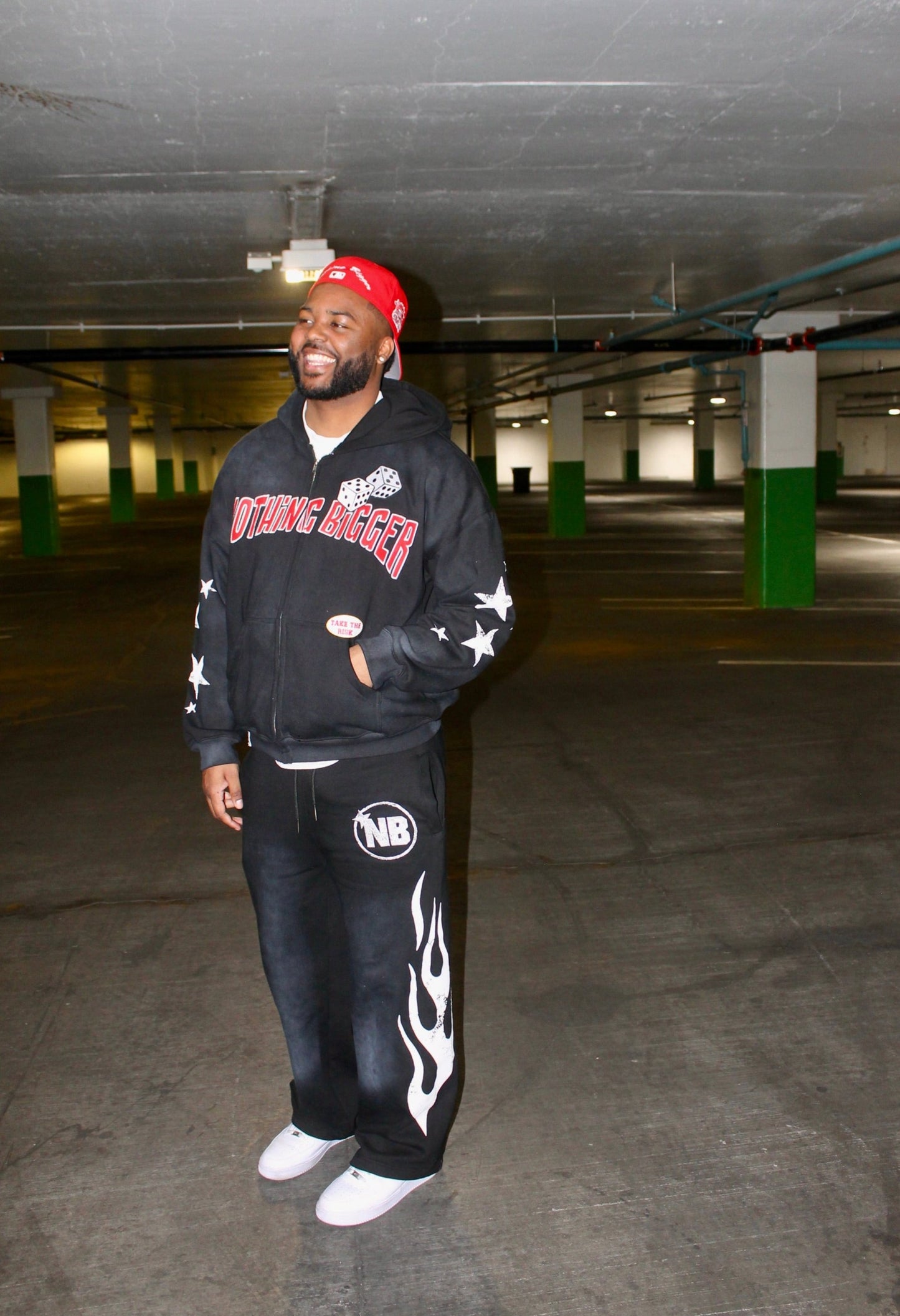 Take The RIsk Zip Up Hoodie